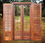 Windows and shutters, wood, CNC