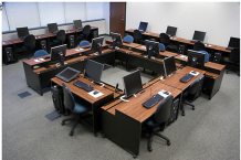 Computer lab desks, CNC